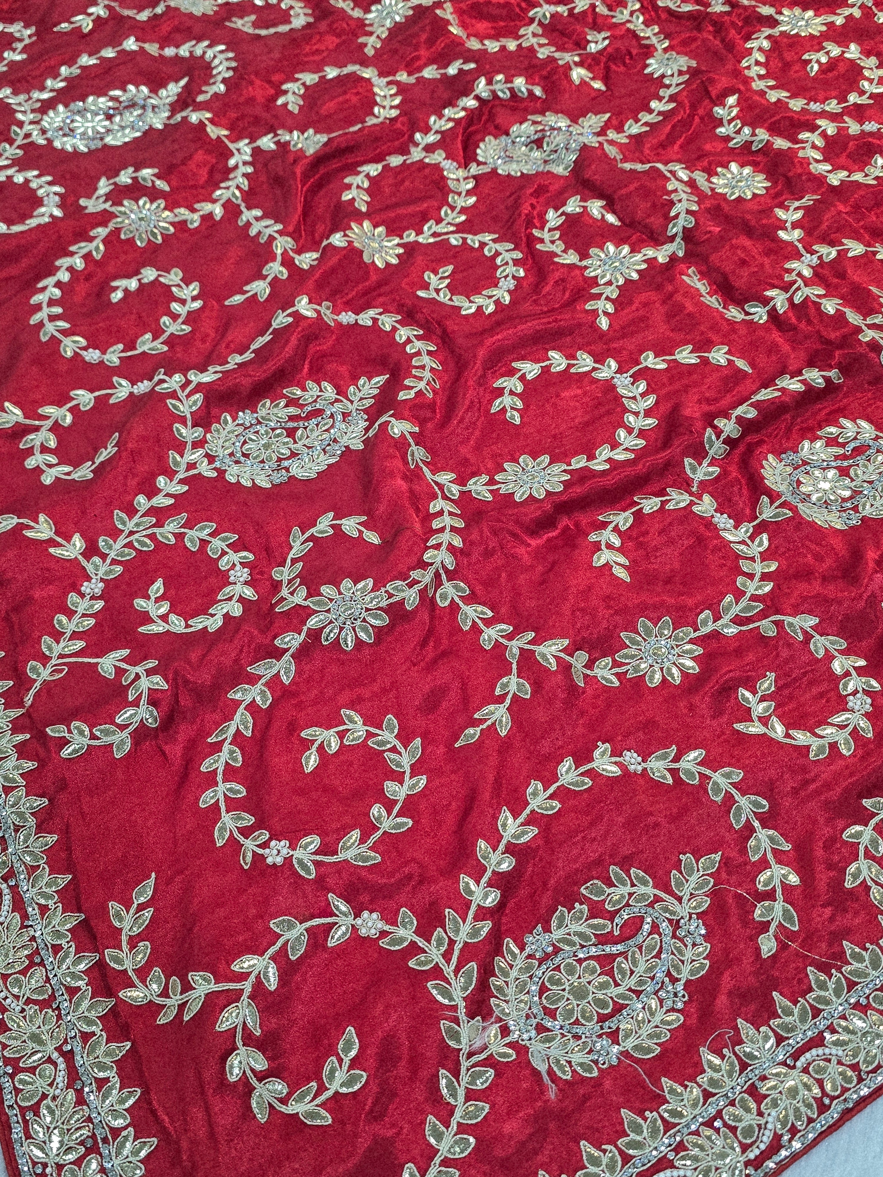 Gota patti saree